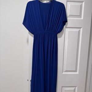 Eres v neck jersey dress , S/M